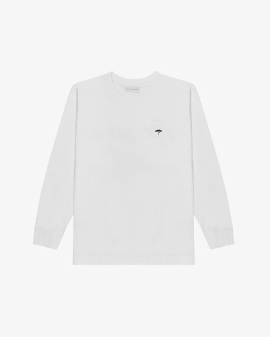 "The Punta Ala Club" Long Sleeve Tee - White