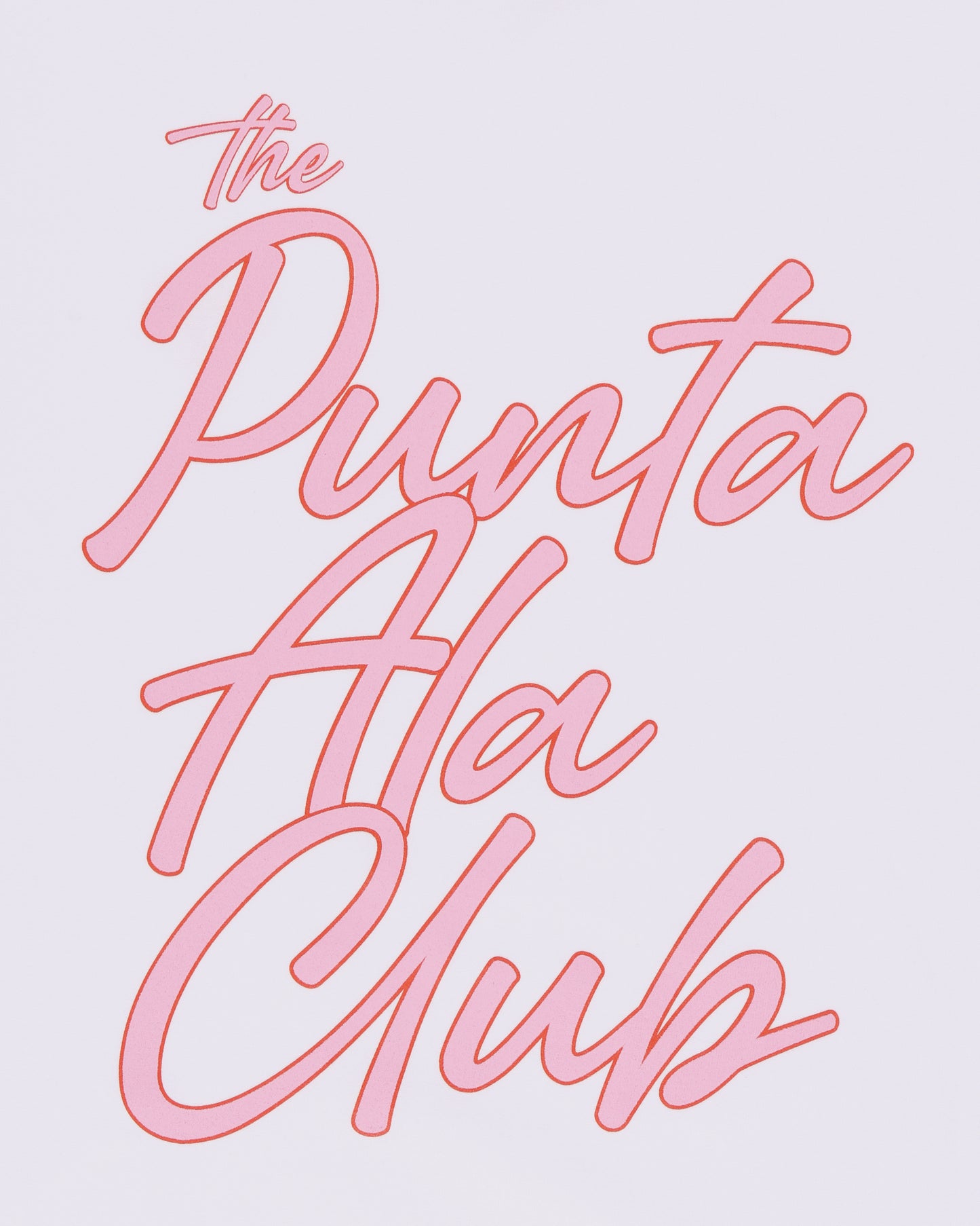 t shirt maniche lunghe "Rainbow" - bianco/rosa