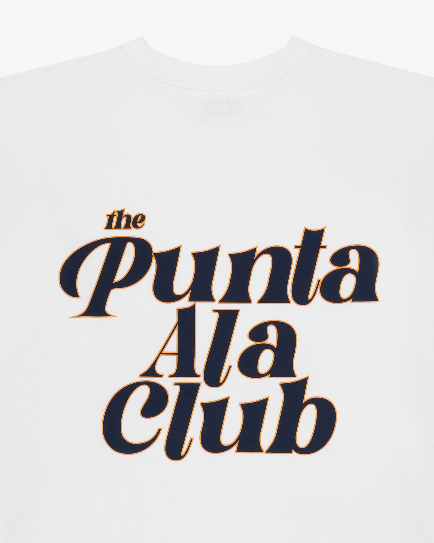"The Punta Ala Club" Long Sleeve Tee - White
