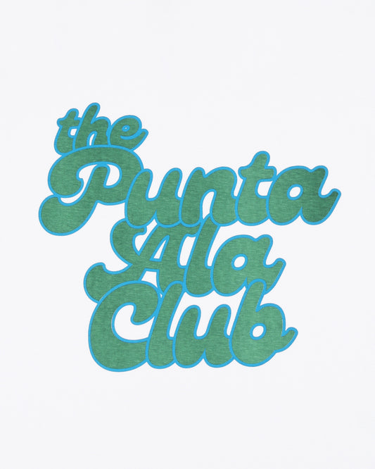 "The Punta Ala Club" Short Sleeve Tee - White