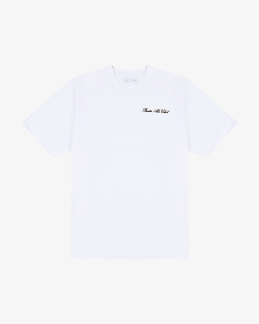 Emblem Short Sleeve Tee - White