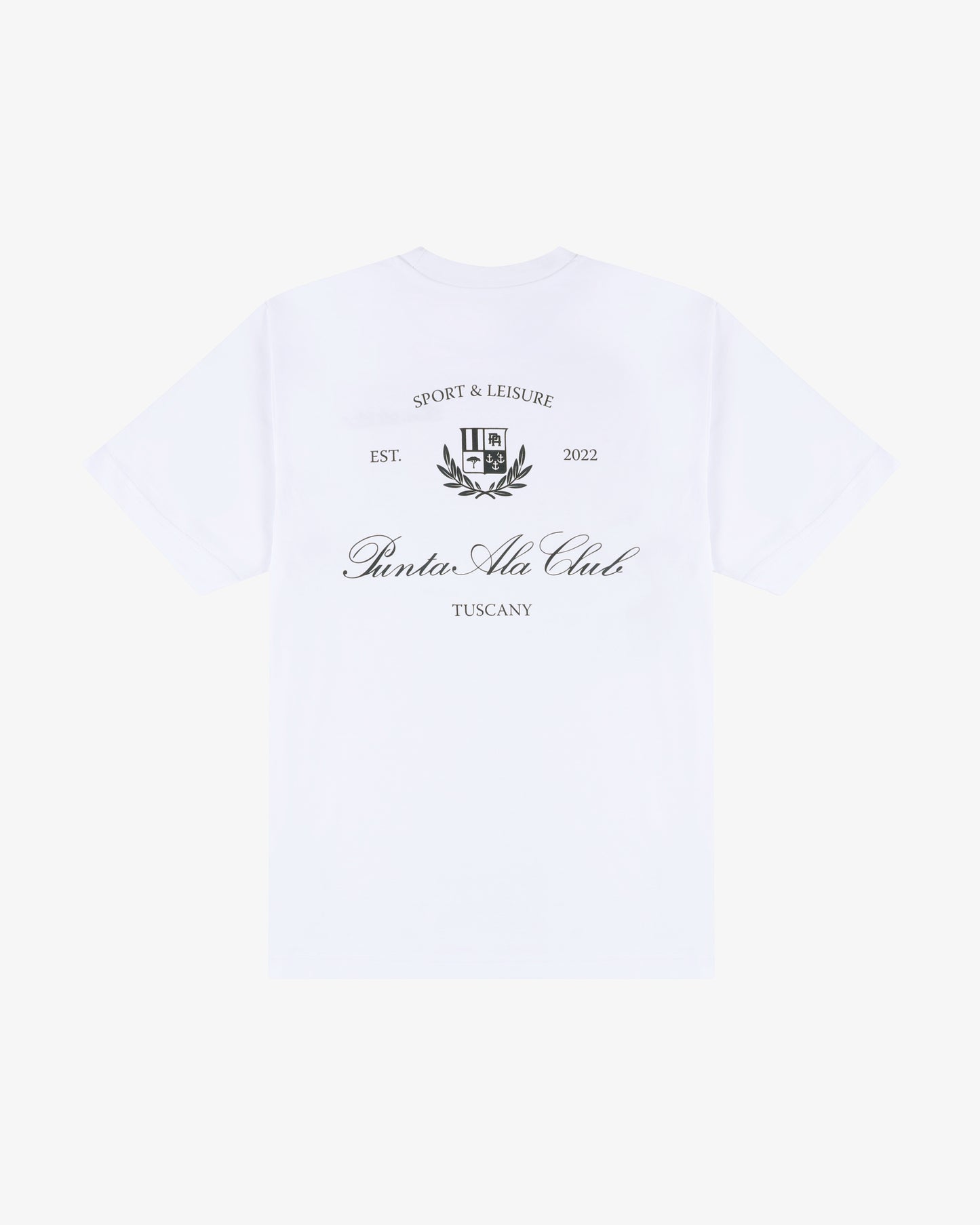 Emblem Short Sleeve Tee - White
