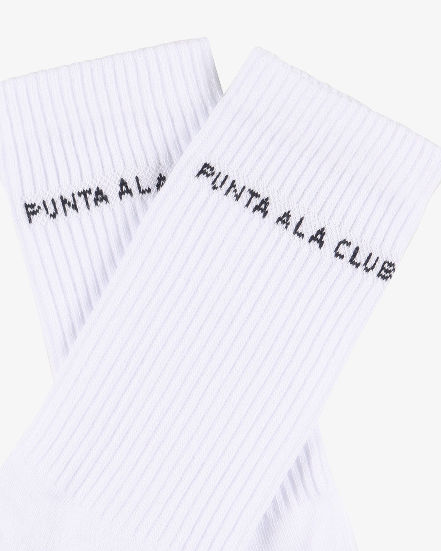 Calzini con logo jacquard Bianco