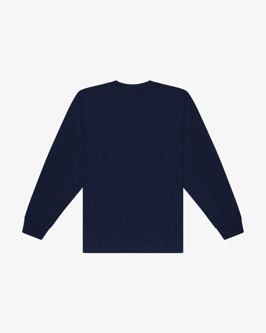 Essential Crewneck Pocket Sweatshirt - Navy