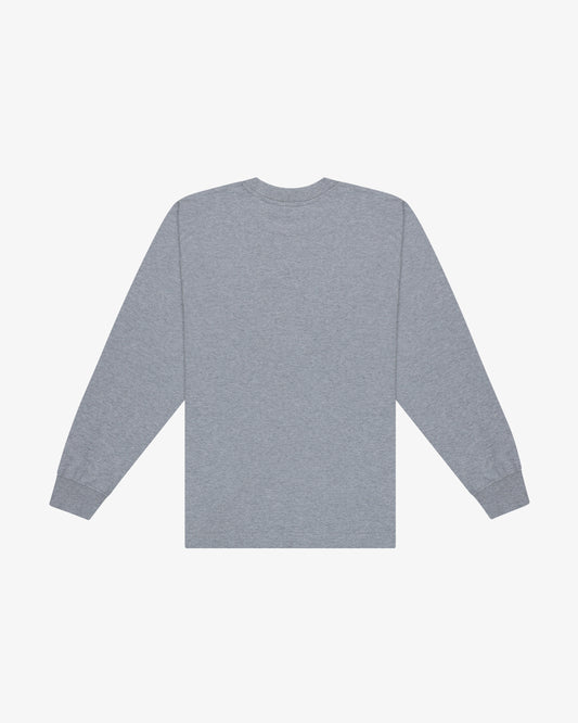 Essential Crewneck Pocket Sweatshirt - Grey