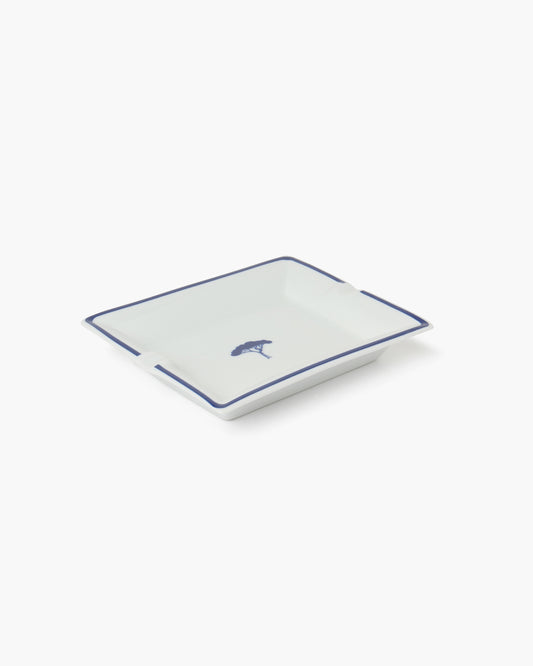 Posacenere - Bianco/Blu