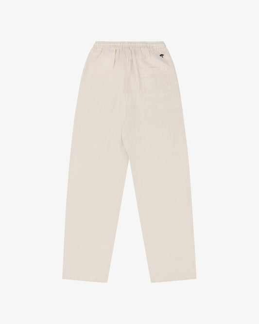 Pantalone lungo lino pinetto - Burro
