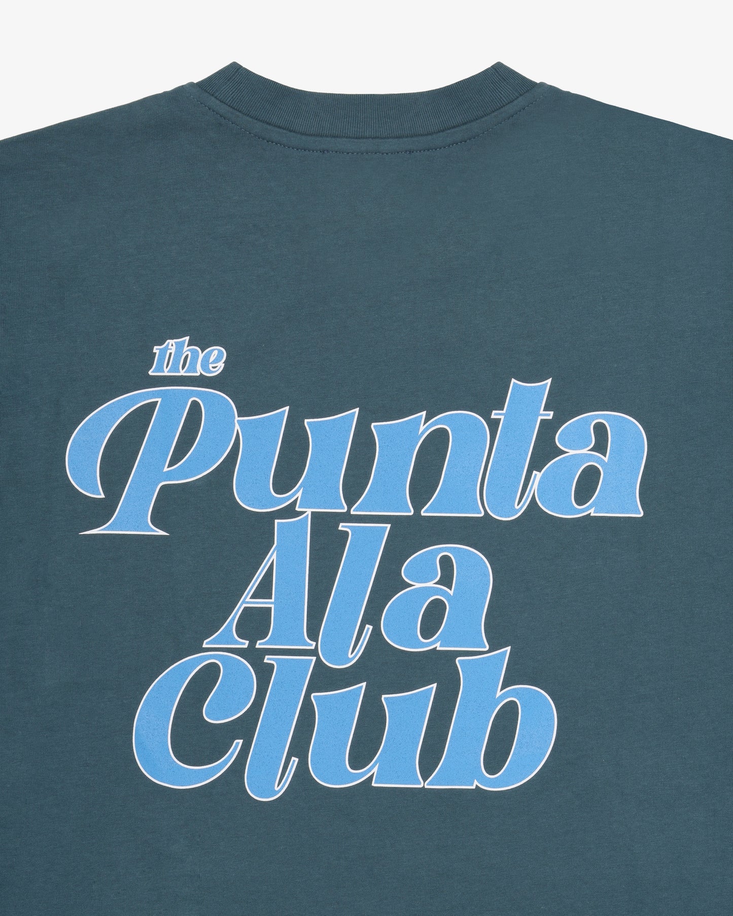 "The Punta Ala Club" Long Sleeve Tee - Petrol Green