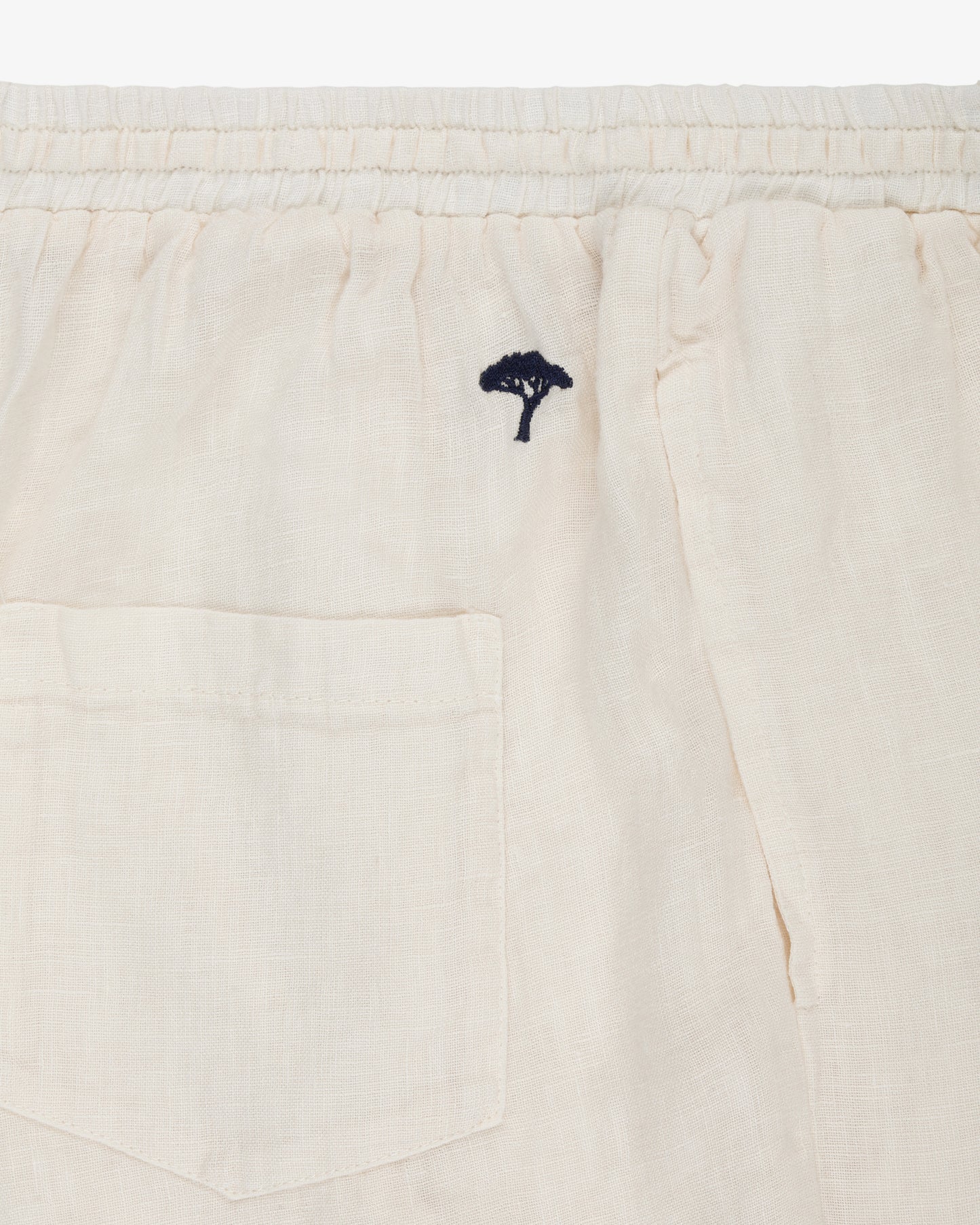 Pantalone lungo lino pinetto - Burro