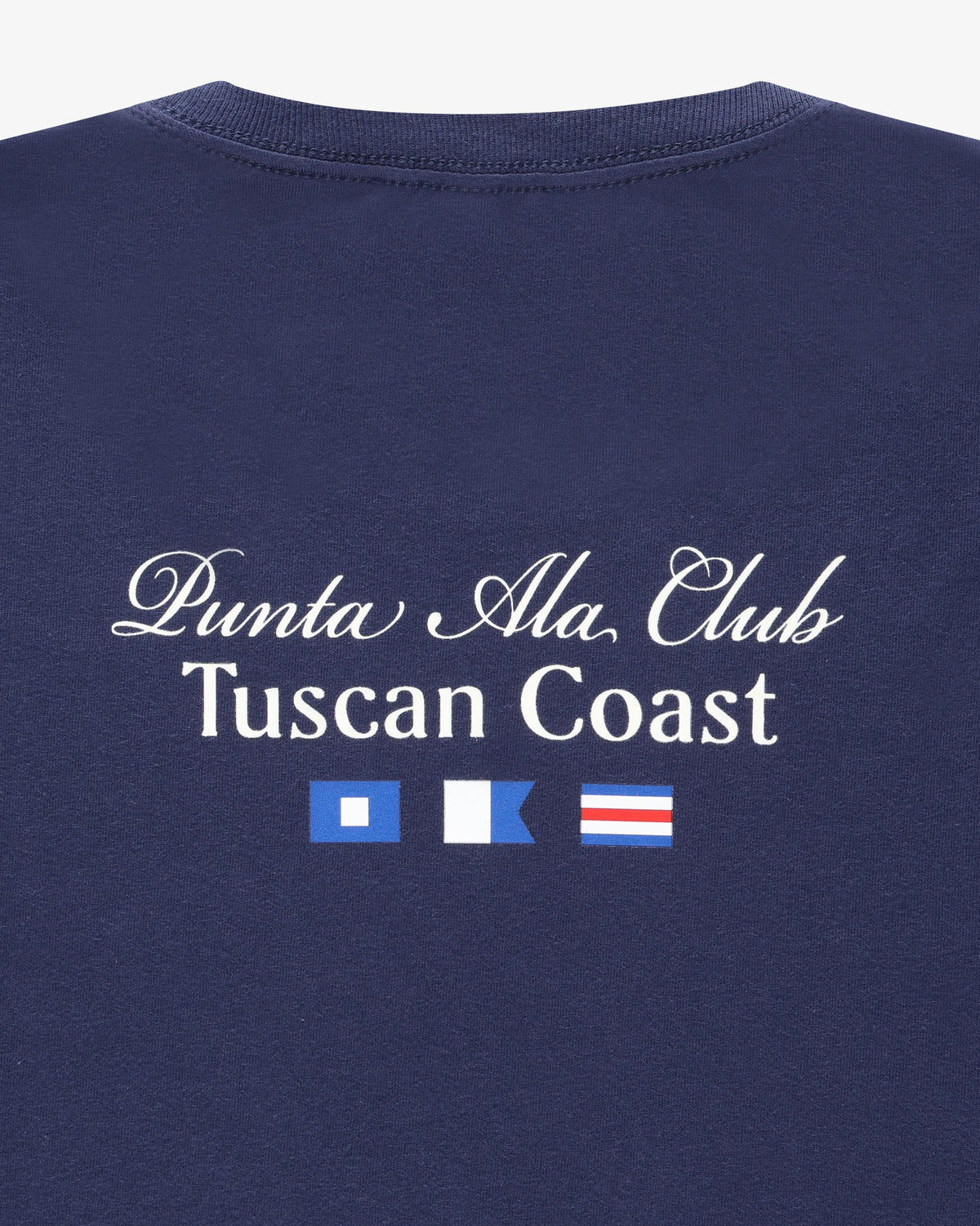 T-shirt manica lunga Tuscan Coast - Blu Navy