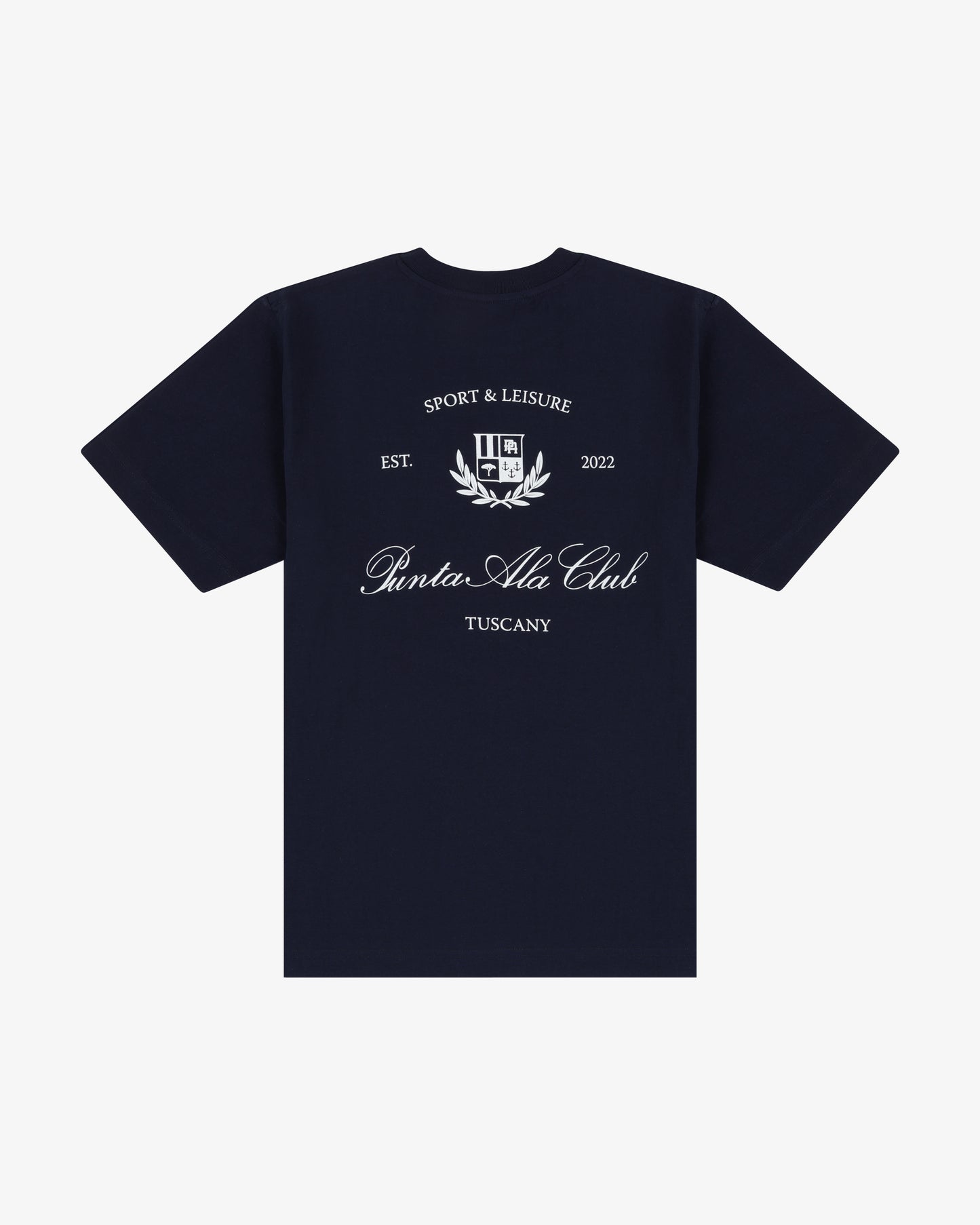 Emblem Short Sleeve Tee - Navy