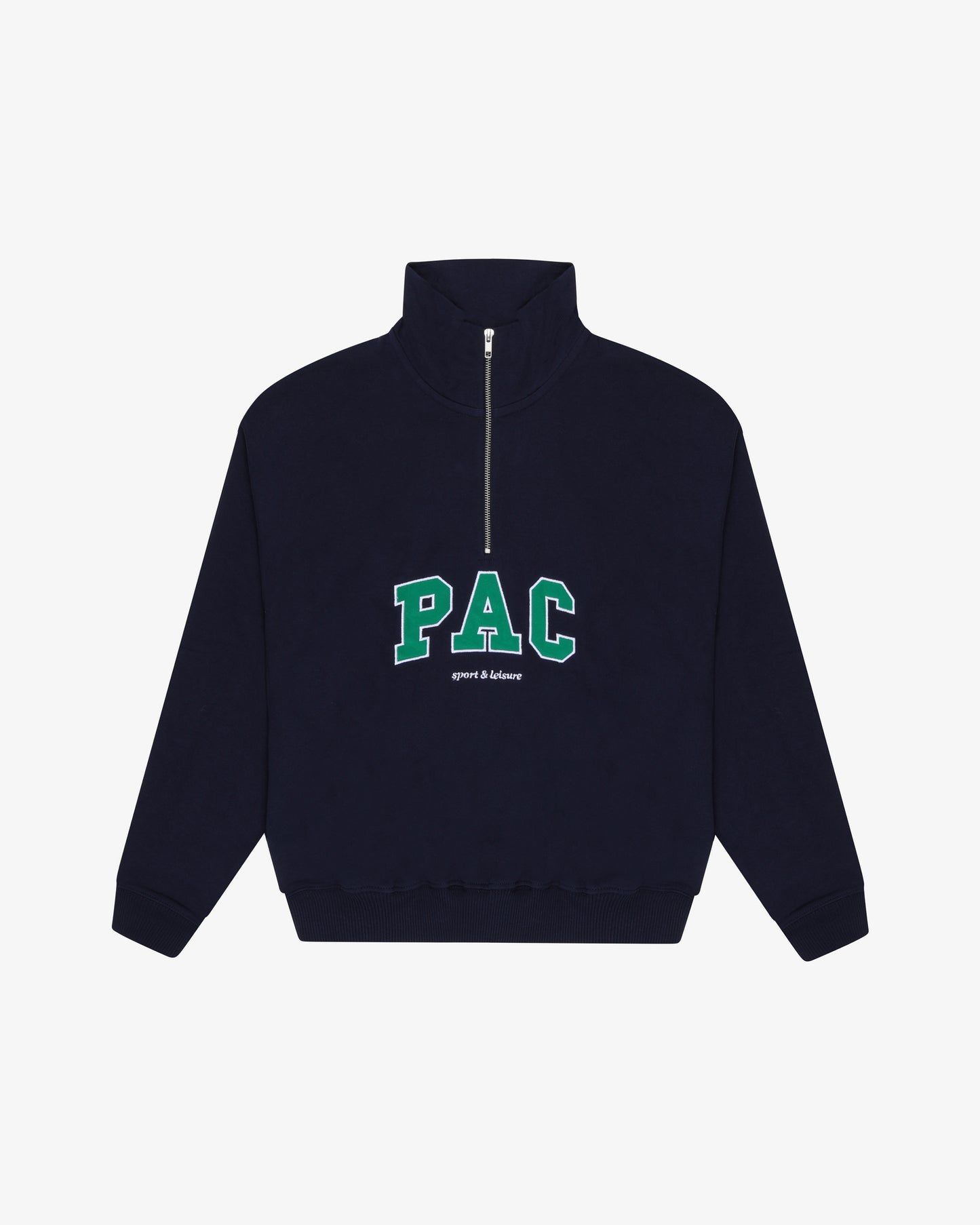 PAC Half-Zip Sweatshirt - Navy/Green