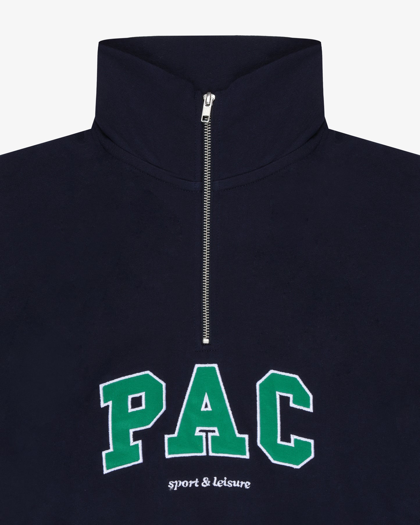 PAC Half-Zip Sweatshirt - Navy/Green