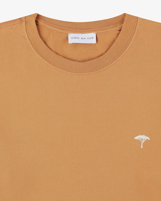 T-shirt manica lunga Tuscan Coast - Cammello