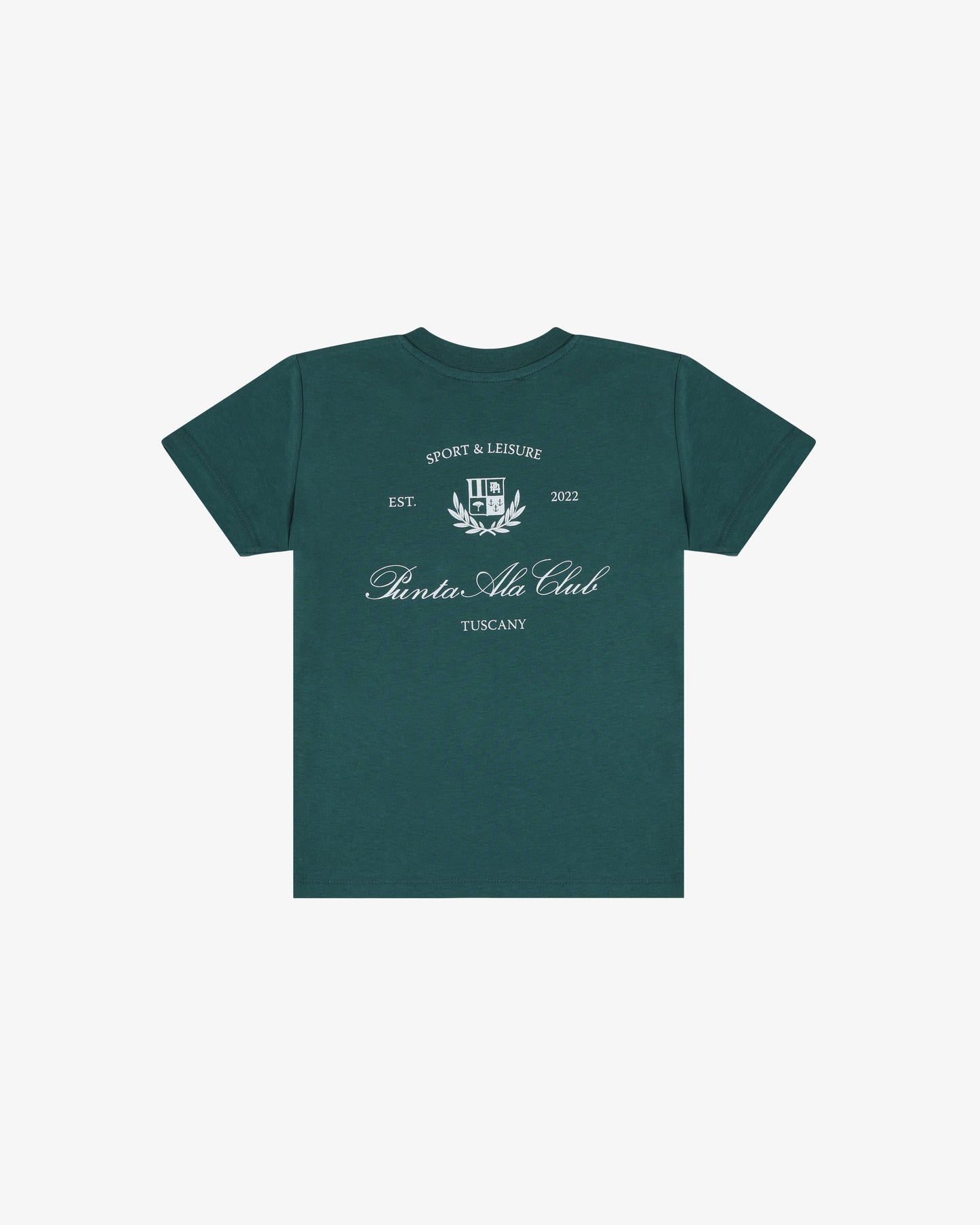 KIDS Emblem Short Sleeve Tee - Green