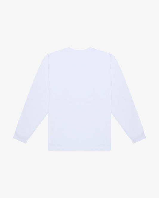 Essential Crewneck Pocket Sweatshirt - White