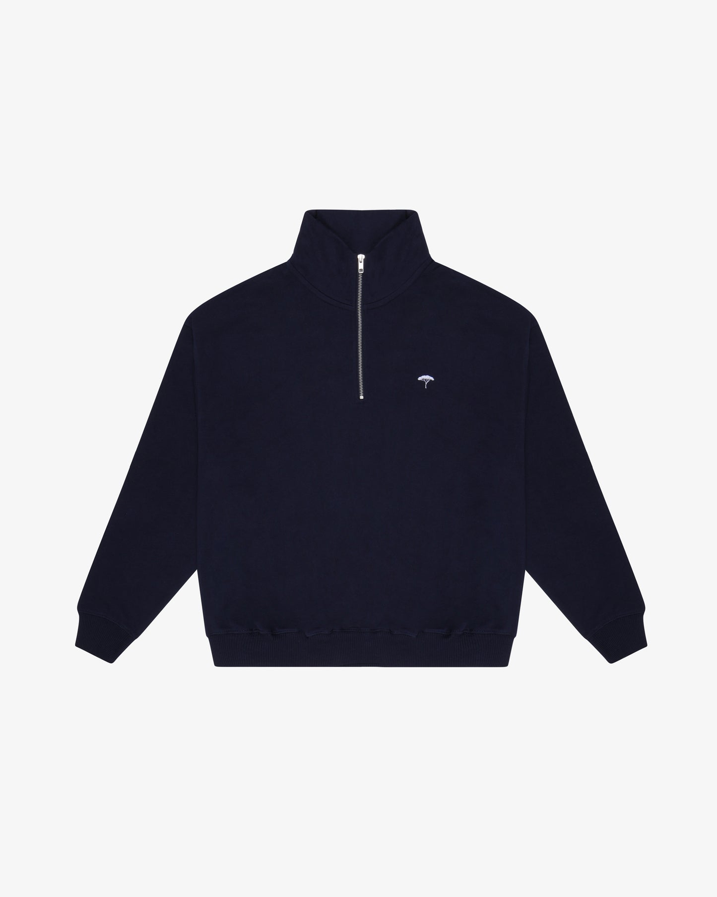 Half-Zip Sweatshirt - Navy
