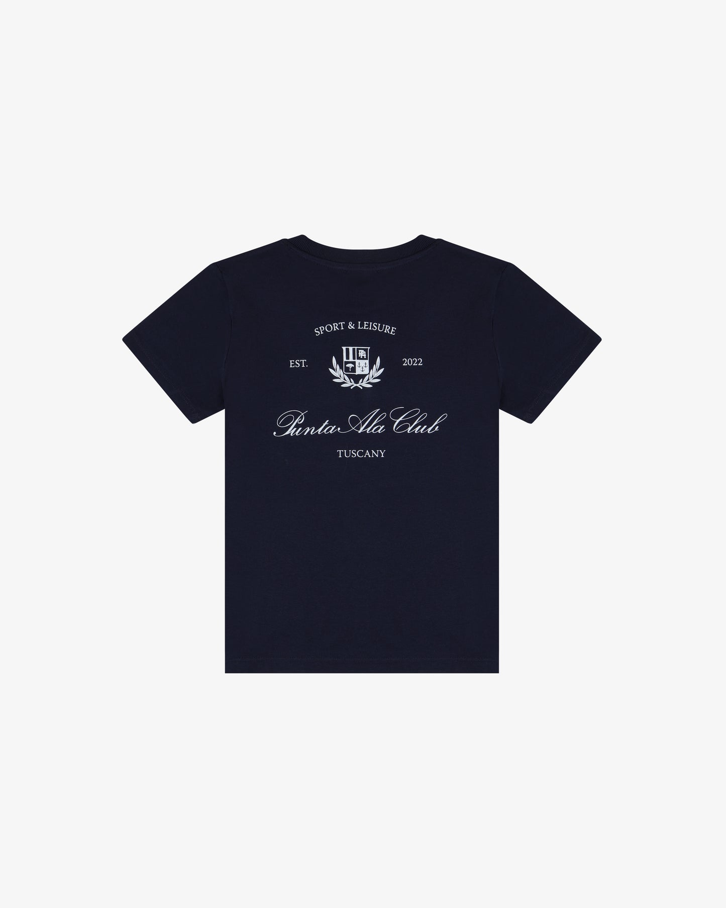 KIDS Emblem Short Sleeve Tee - Navy