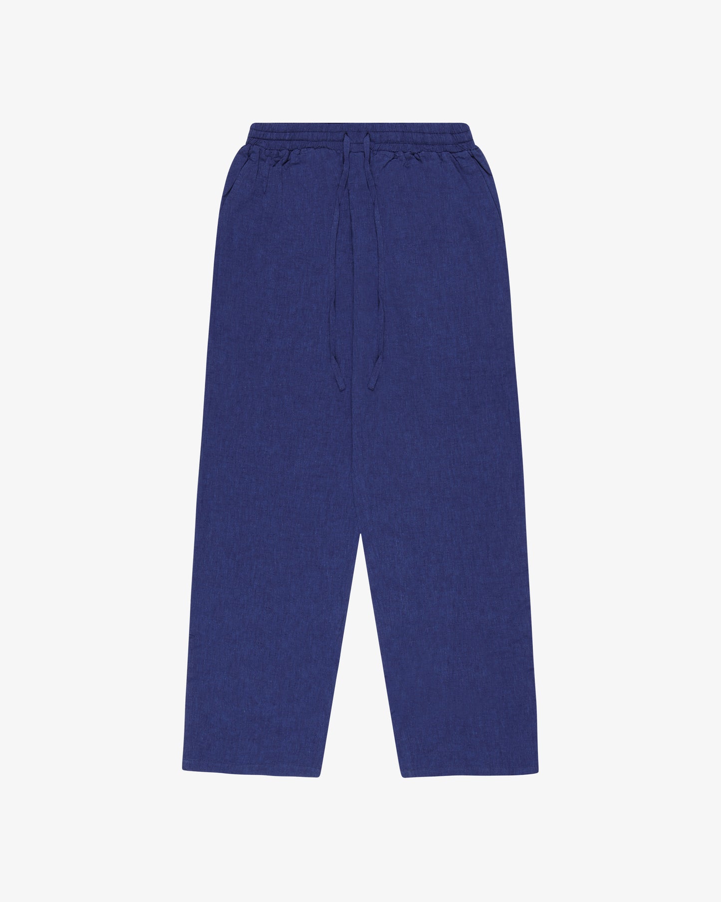 Linen Leisure Pant - Ocean Blue
