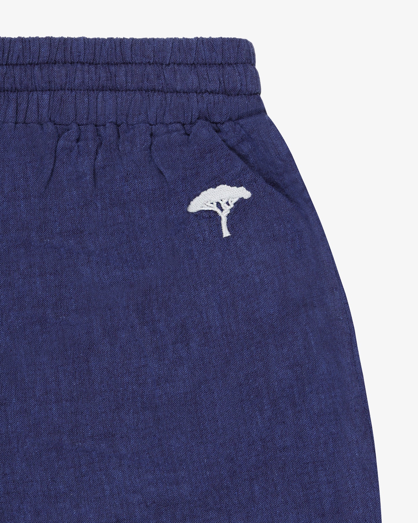 Linen Leisure Pant - Ocean Blue