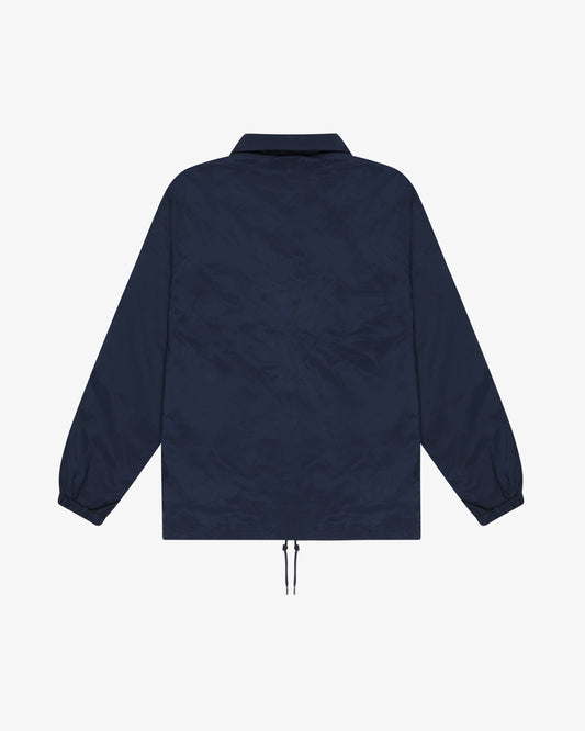 Emblem Logo Windbreaker - Navy