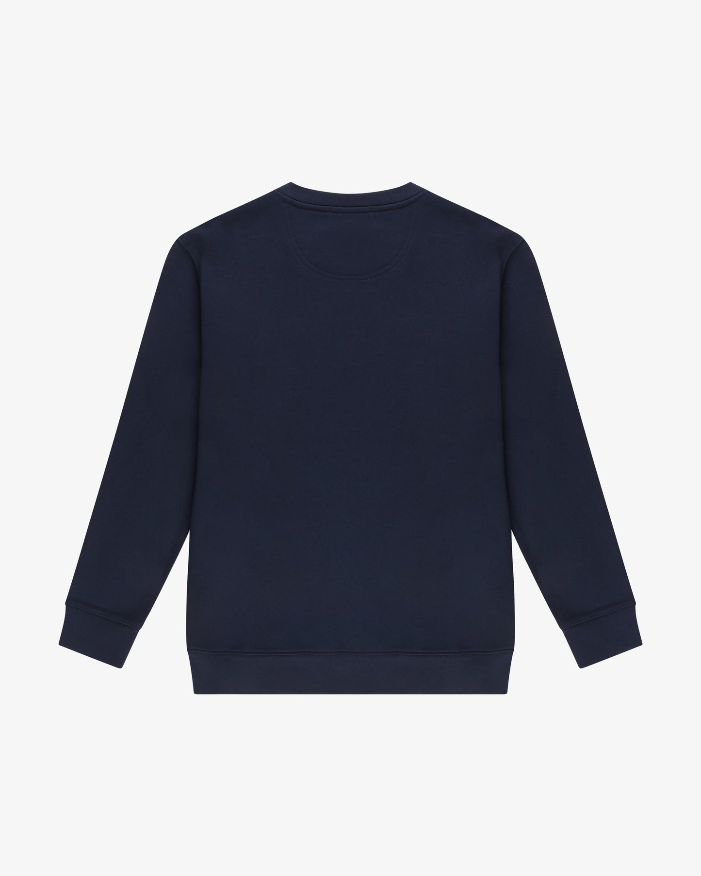 Felpa girocollo logo - blu/bianco