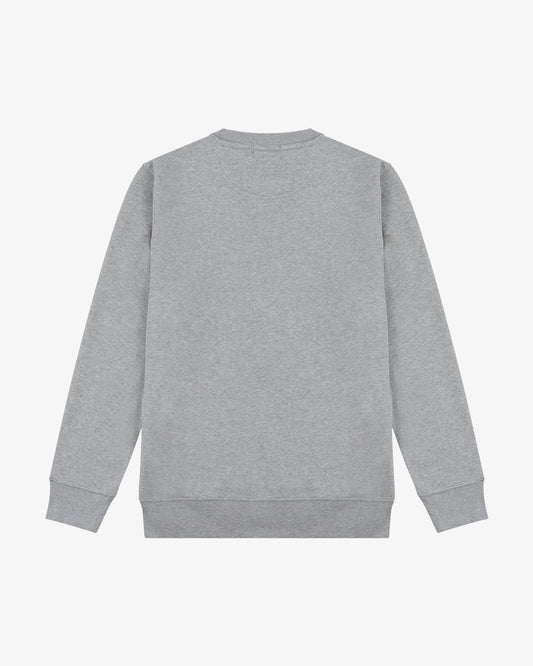 Emblem Crewneck Sweatshirt - Grey