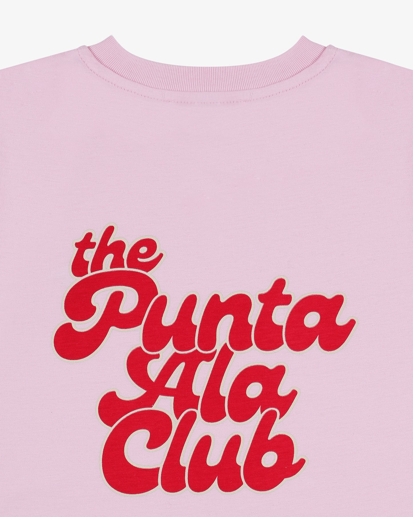 KIDS "The Punta Ala Club" Short Sleeve Tee - Pink