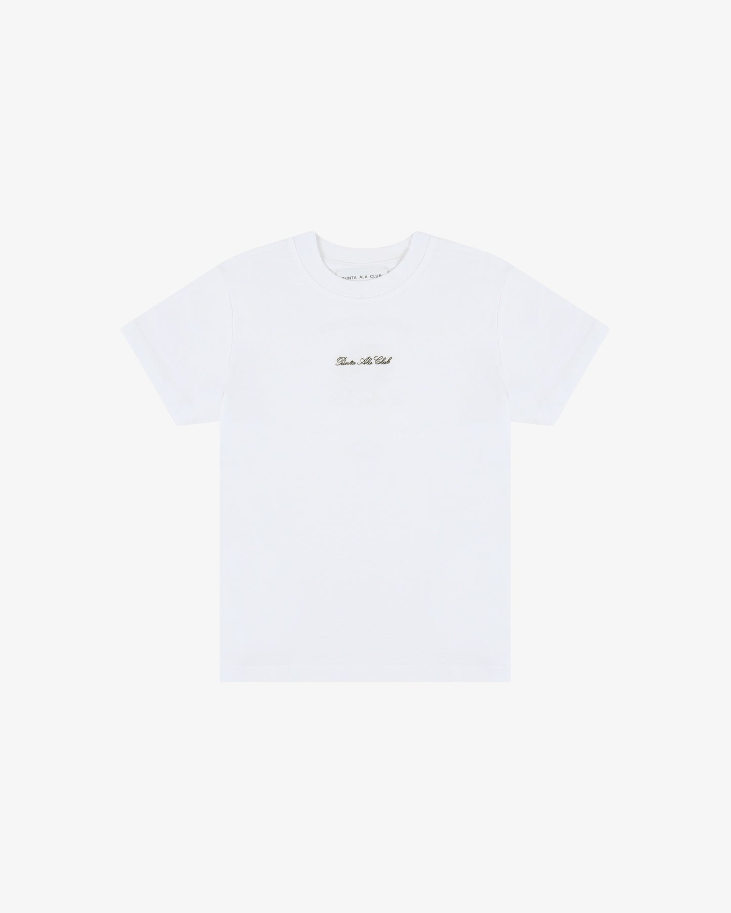 KIDS Emblem Short Sleeve Tee - White