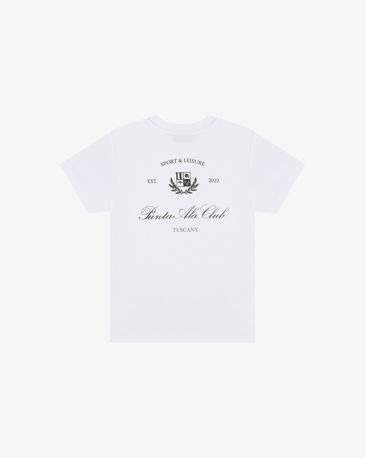 KIDS Emblem Short Sleeve Tee - White