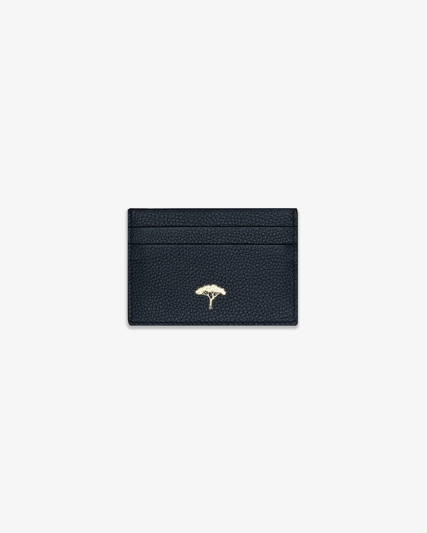 Pino Leather card holder - Navy