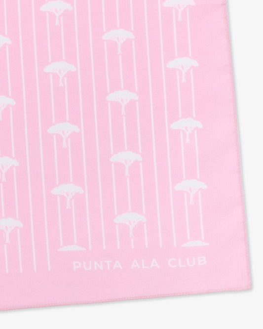 Foulard con pinetti - rosa