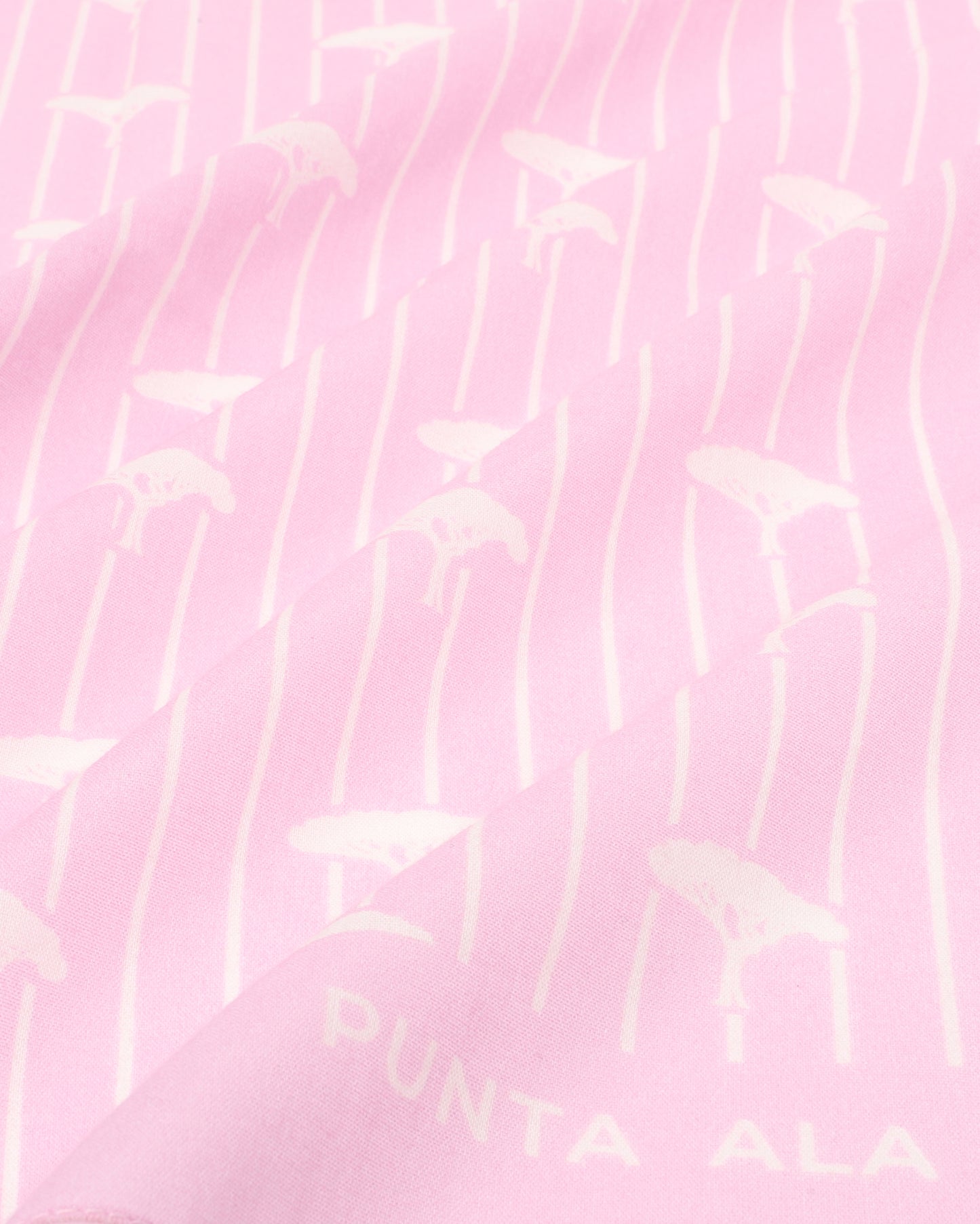 Foulard con pinetti - rosa
