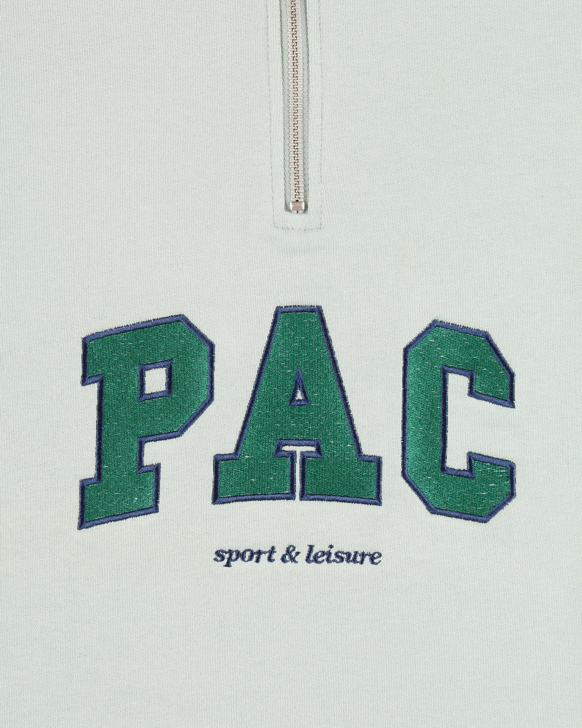 Felpa mezza zip PAC Sport & Leisure - Verde Menta