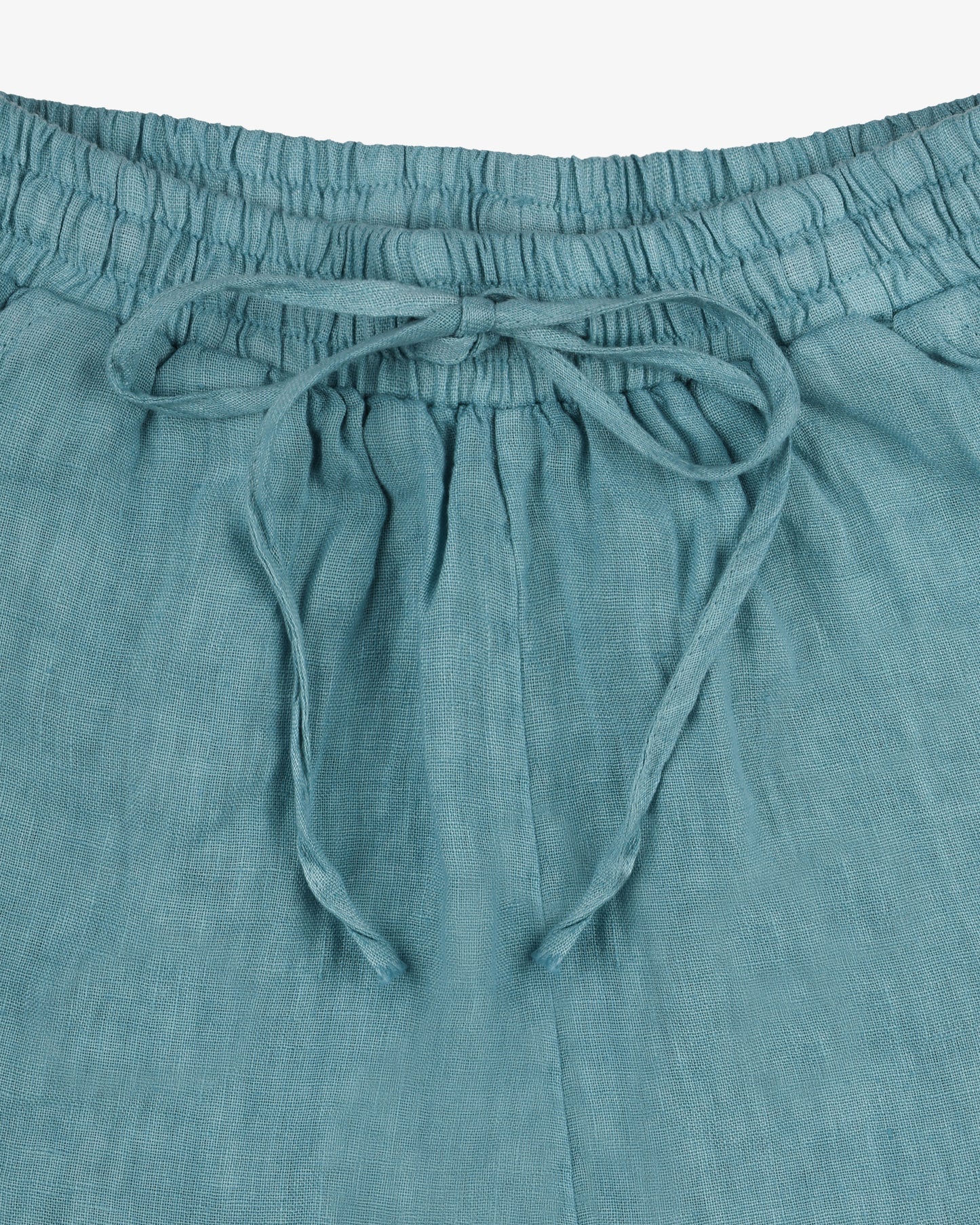 Short lino pinetto - Azzurro Polvere