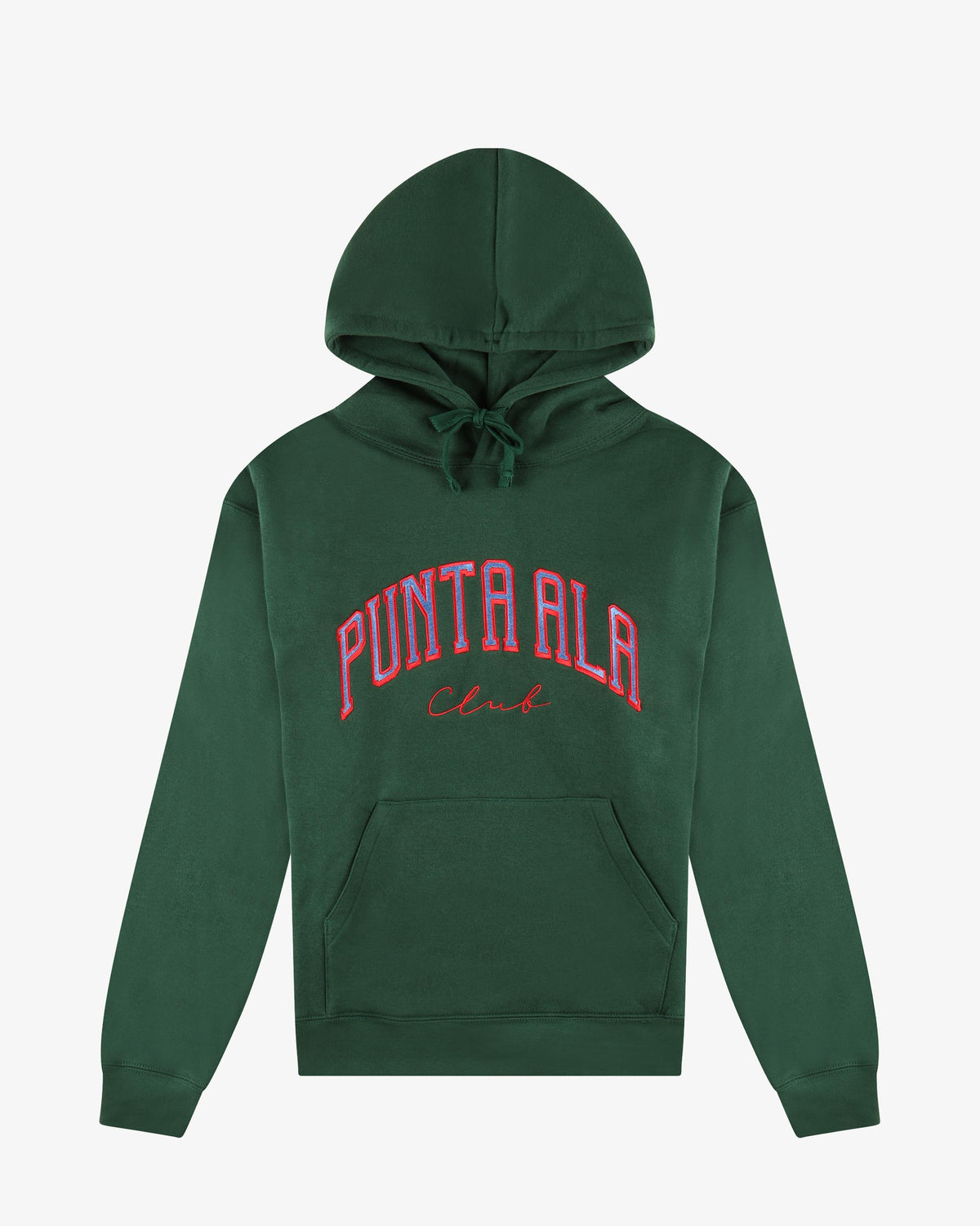 Felpa con cappuccio - Verde/Rosa