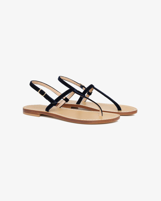 Velvet Positano Sandal - Navy
