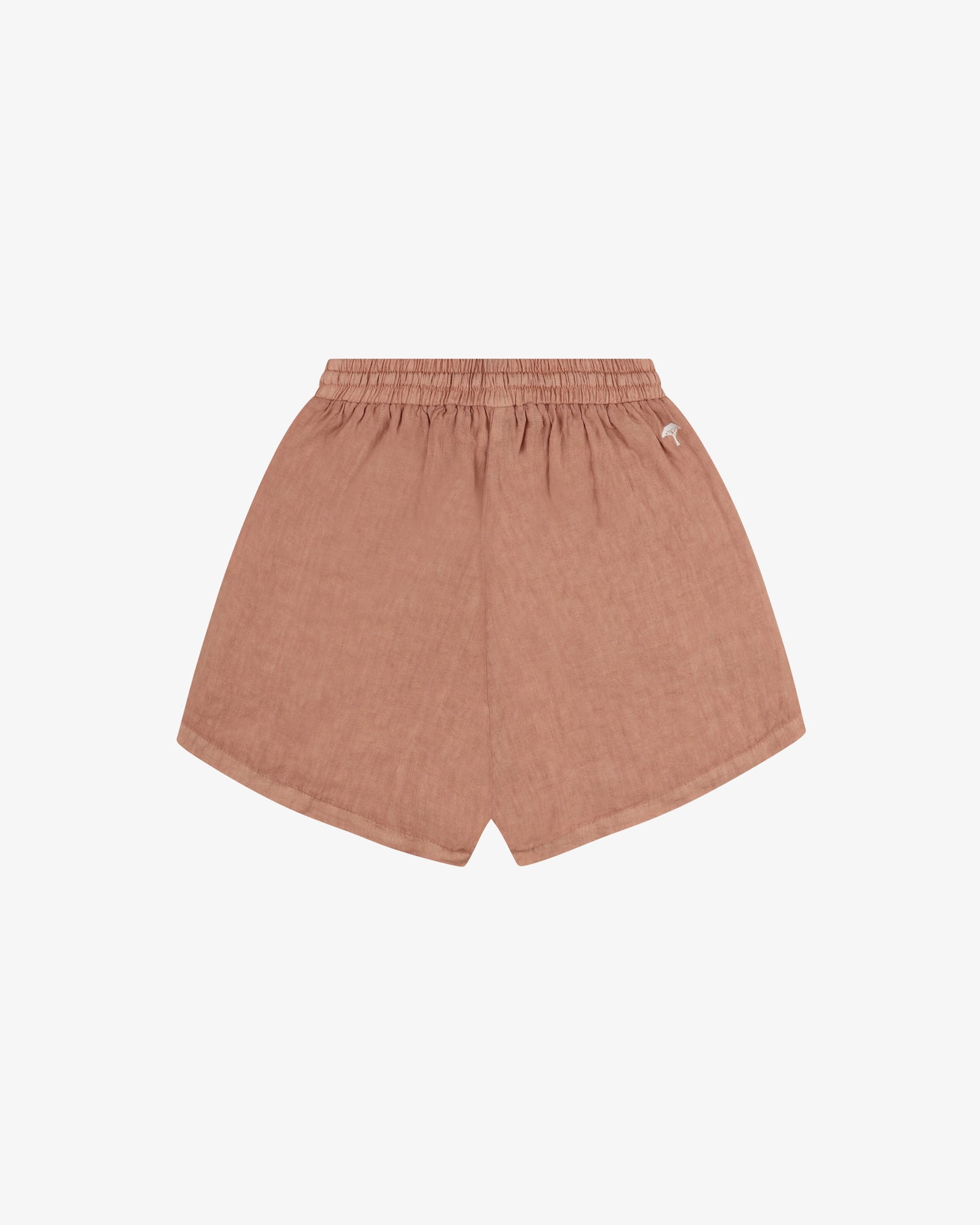 Short lino pinetto - Terracotta