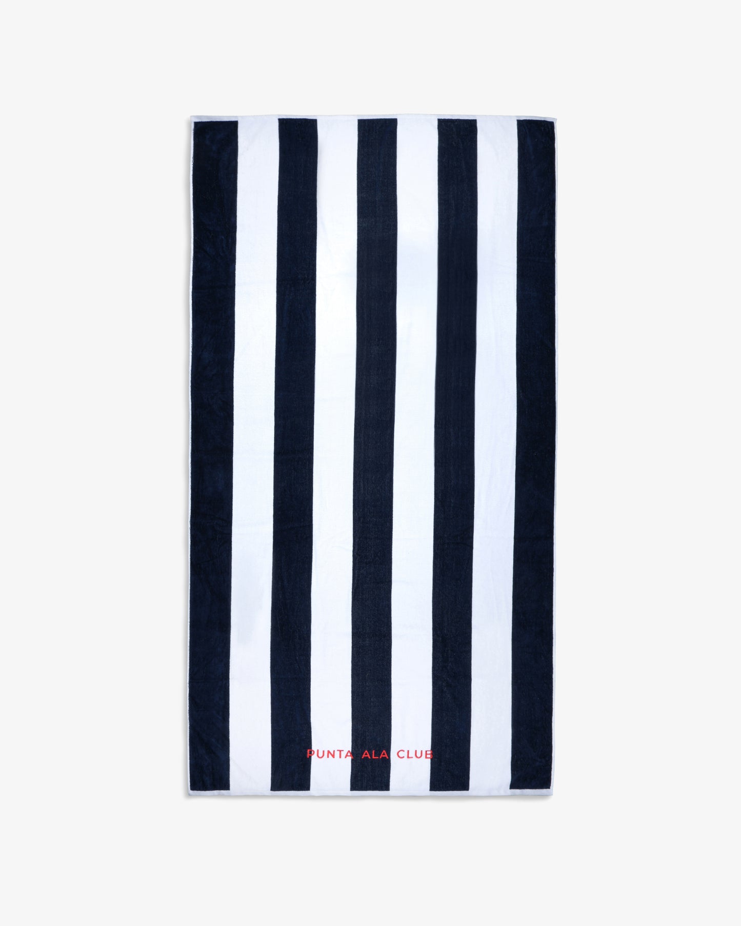 Telo mare a righe - Blu Navy/Bianco