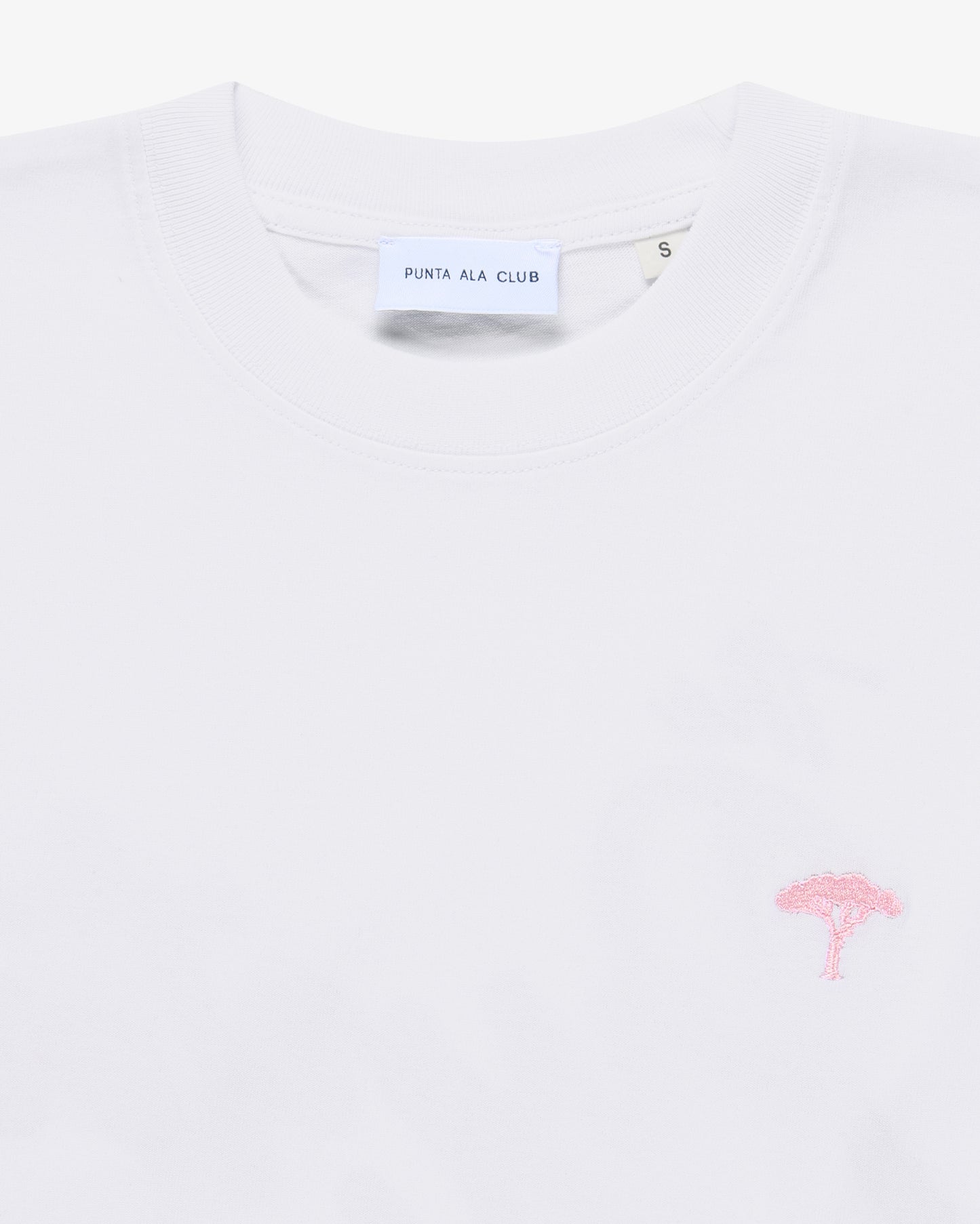 t shirt maniche lunghe "Rainbow" - bianco/rosa