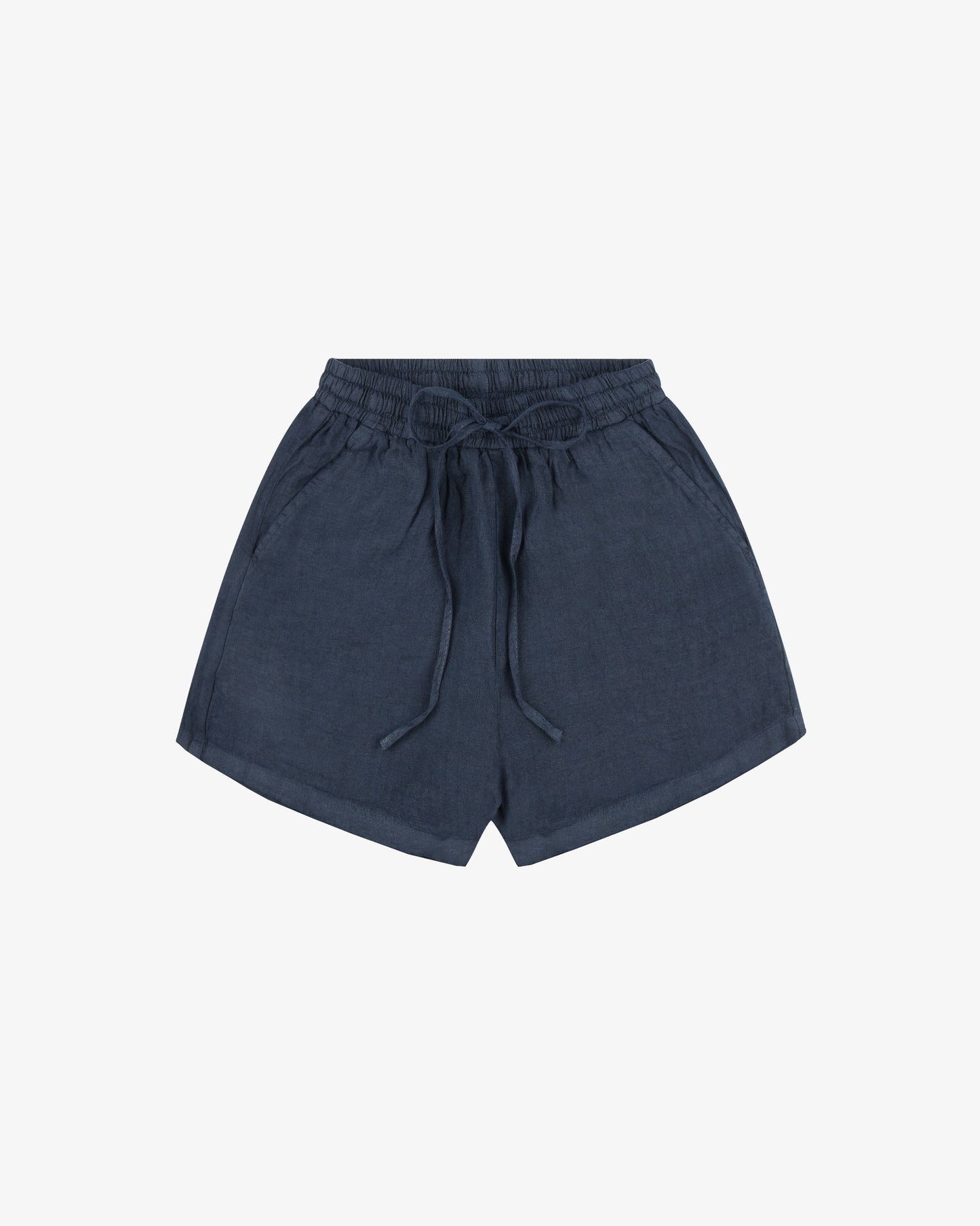 Short lino pinetto - Blu Navy
