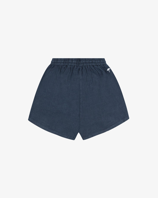 Short lino pinetto - Blu Navy