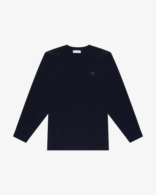 t shirt maniche lunghe "Rainbow" - blu/verde