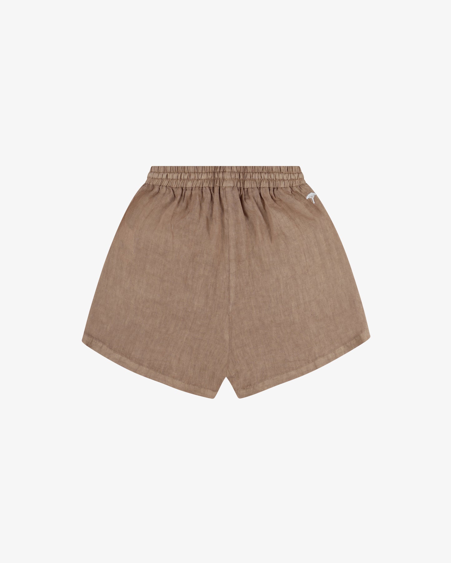 Short lino pinetto - Cammello