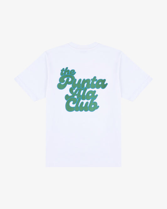 "The Punta Ala Club" Short Sleeve Tee - White