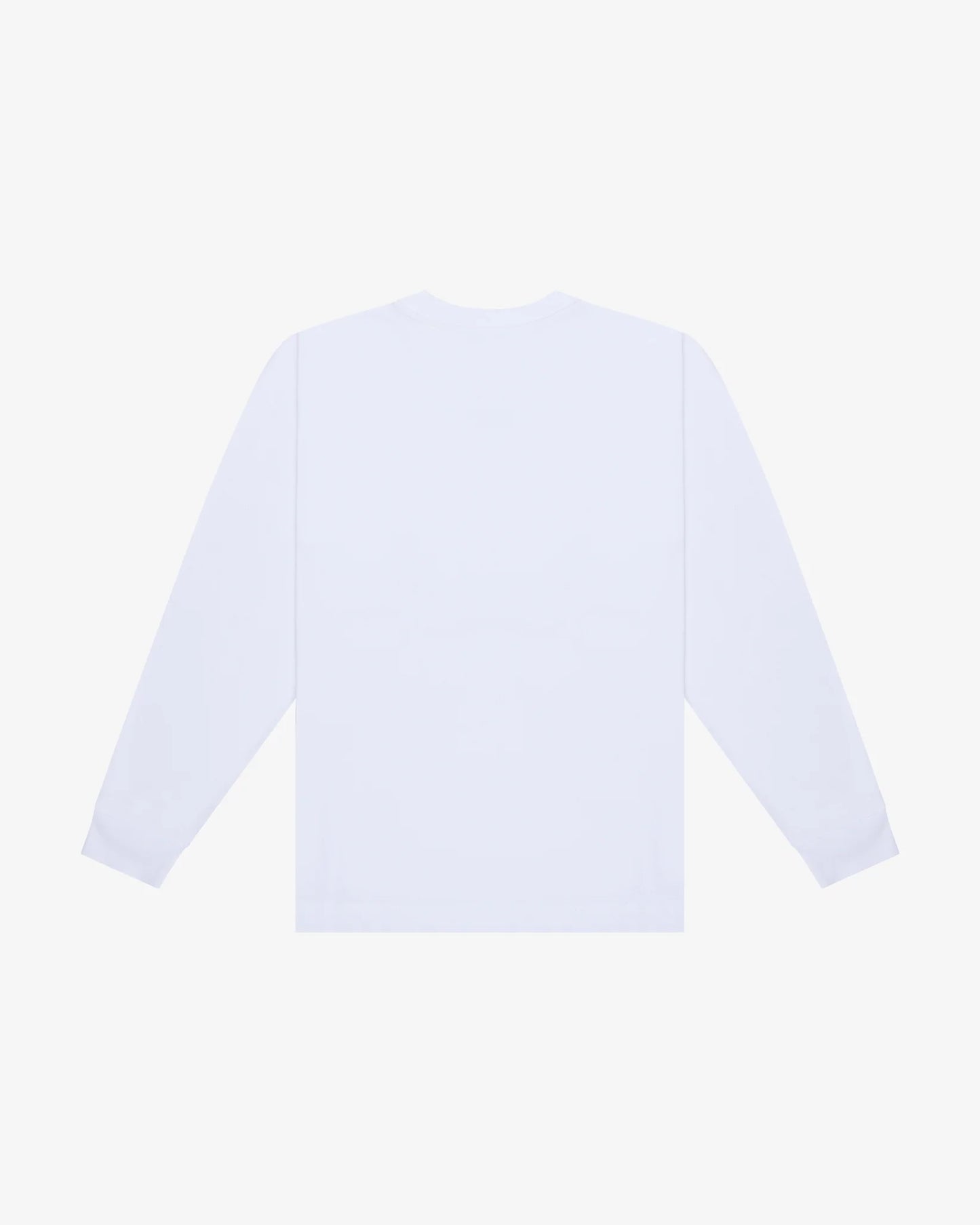 Pocket t-shirt maniche lunghe Bianco
