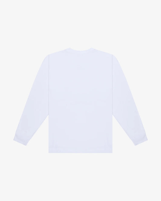 pocket t shirt maniche lunghe Bianco