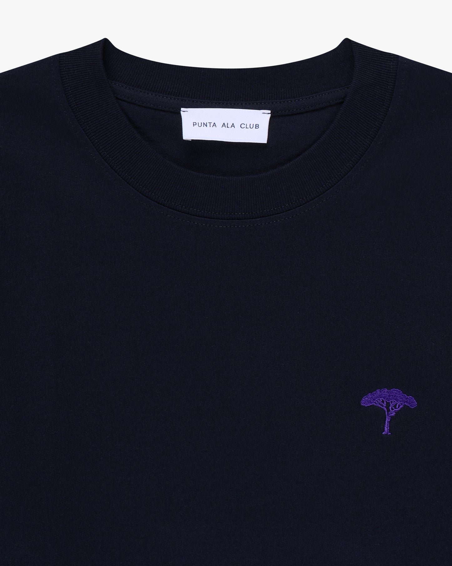 T-shirt maniche lunghe "Rainbow" Blu/Viola