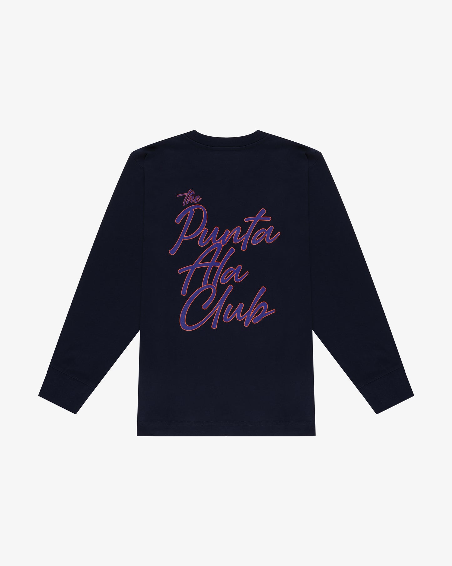 T-shirt maniche lunghe "Rainbow" Blu/Viola