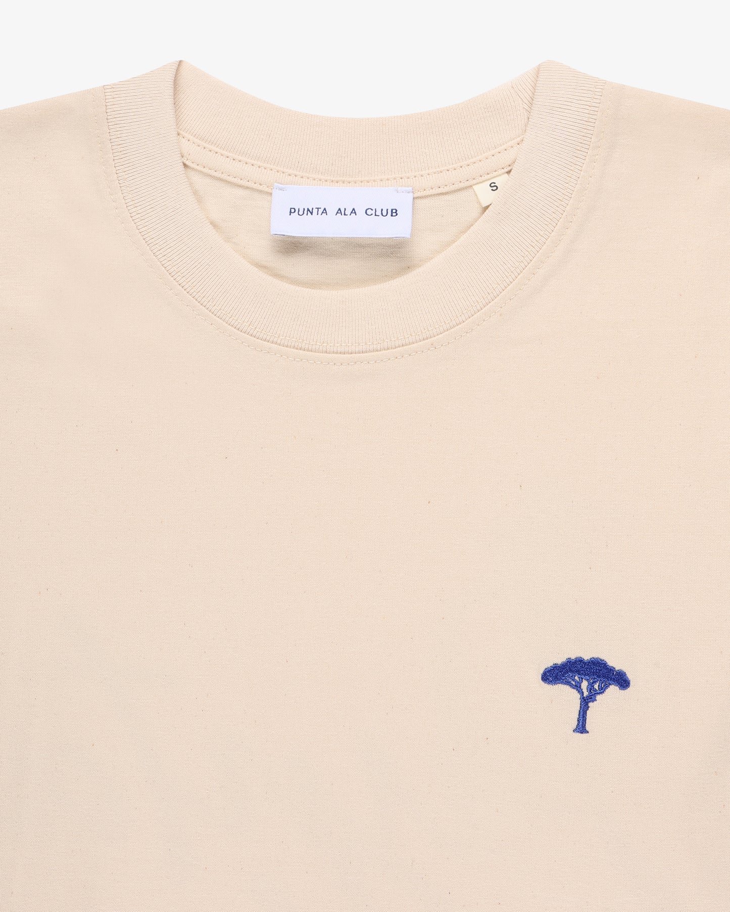 t shirt maniche lunghe "Rainbow" - panna/blu